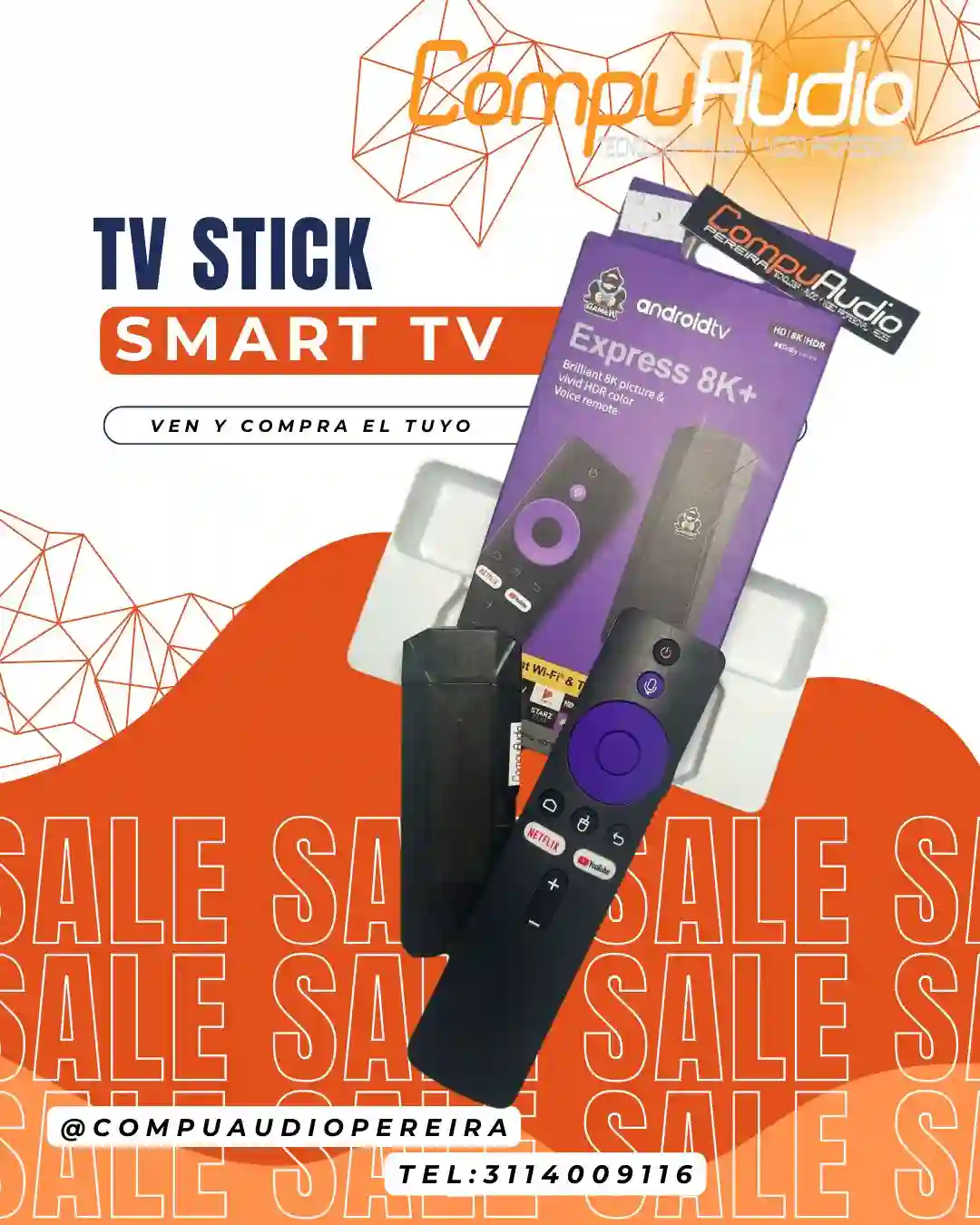TV Stick Smart TV Express 8K